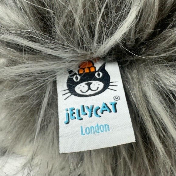 Jellycat Gloria Sparkle Owl Plush 11” Retired Collectible Stuffed Animal Fluffy - Picture 3 of 5